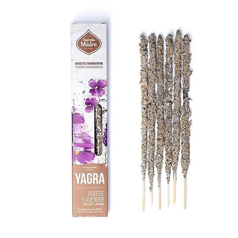 Encens Yagra - VIOLETTE & LAVANDE - Sagarada Madre Encens Yagra - VIOLETTE & LAVANDE - Sagarada Madre