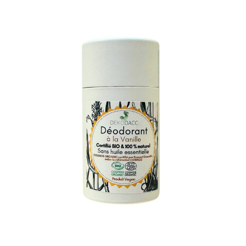 Déodorant en stick à la Vanille - 40ml Déodorant en stick à la Vanille - 40ml