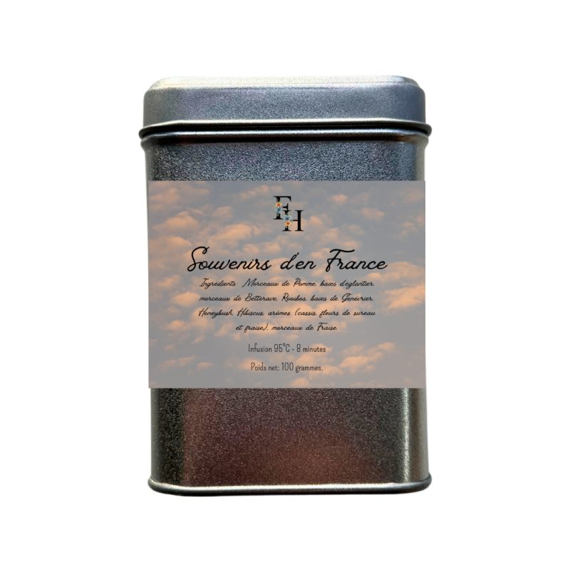Souvenirs d'en France - Infusion aromatisée - Sachet 100 grammes Souvenirs d'en France - Infusion aromatisée - Sachet 100 grammes