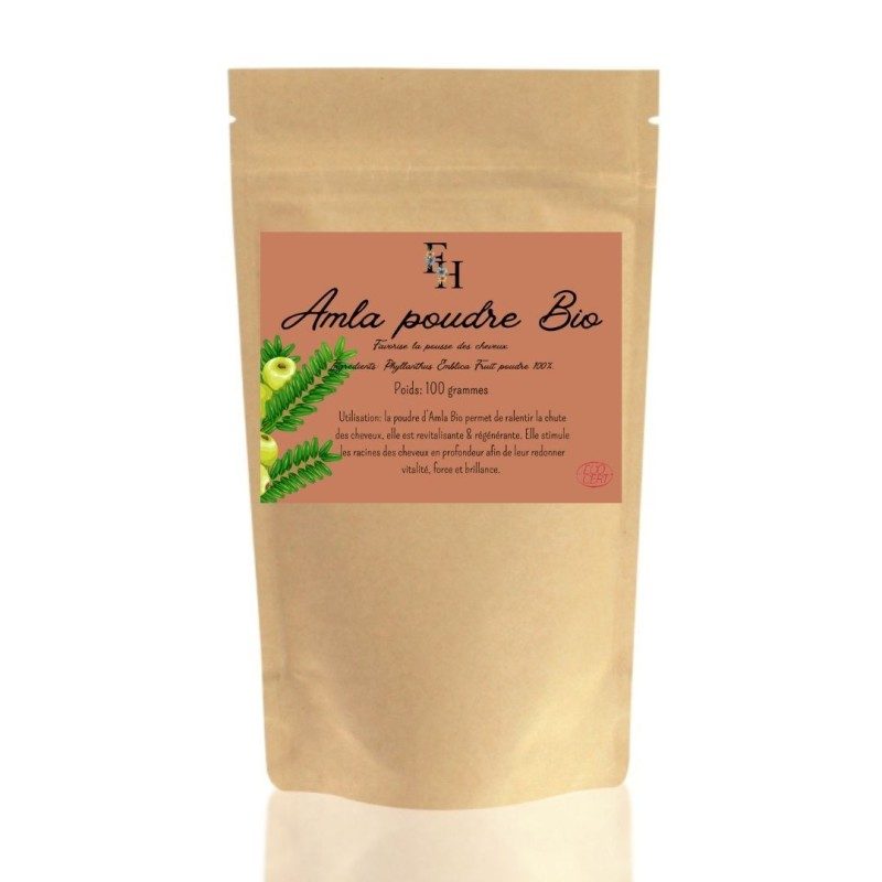 AMLA poudre ayurvédique BIO - Sachet de 100 grammes AMLA poudre ayurvédique BIO - Sachet de 100 grammes