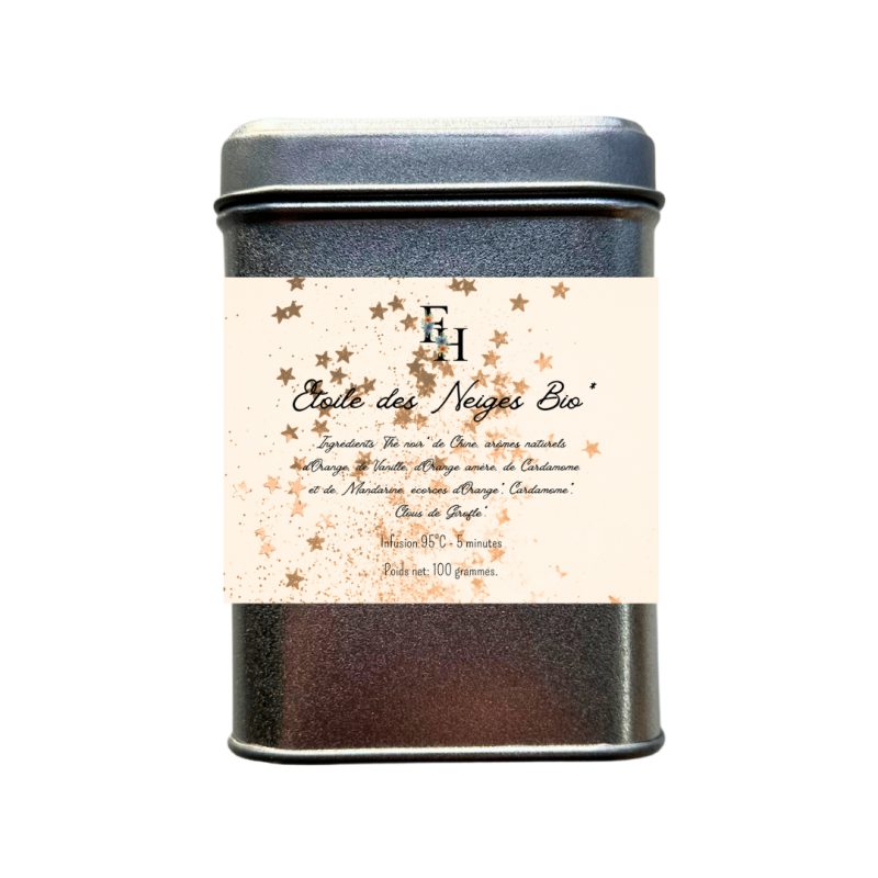 Etoile des Neiges Bio - Thé noir & Oolong - Sachet 100 grammes