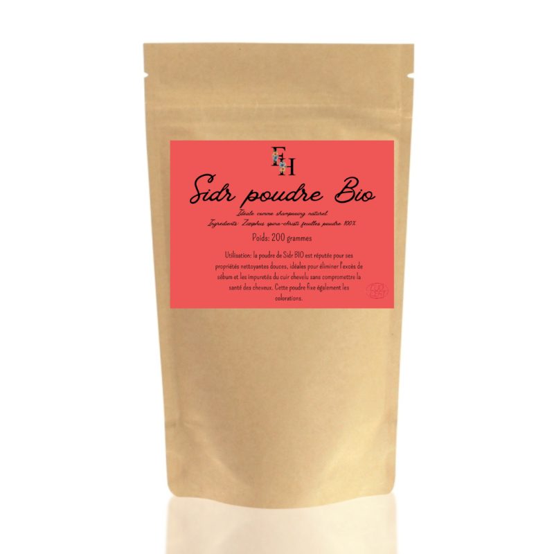 Sidr poudre ayurvédique BIO - Sachet de 200 grammes