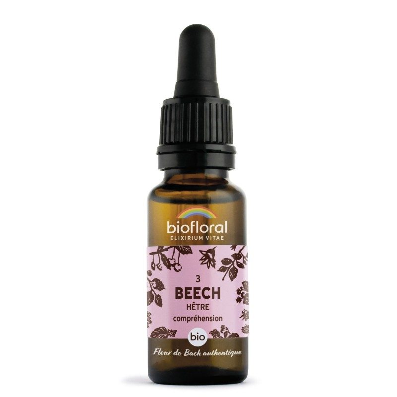 FLEURS DE BACH n°3 Beech, Hêtre BIO FLEURS DE BACH n°3 Beech, Hêtre BIO