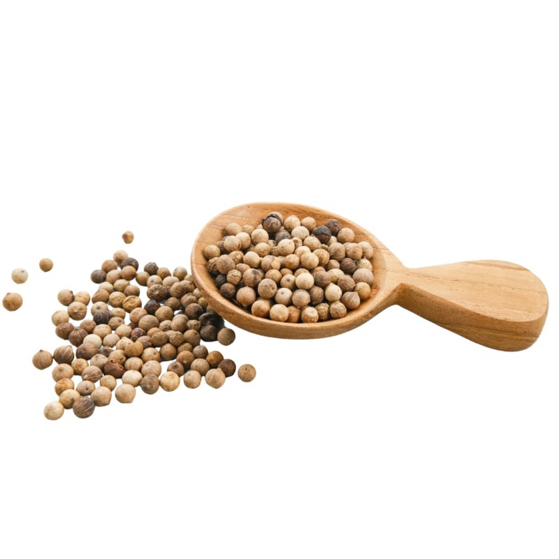 Poivre Blanc entier - Sachet de 50 grammes Poivre Blanc entier - Sachet de 50 grammes