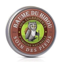 Baume du Hibou SOIN DES PIEDS - Menthe poivrée & tea-tree