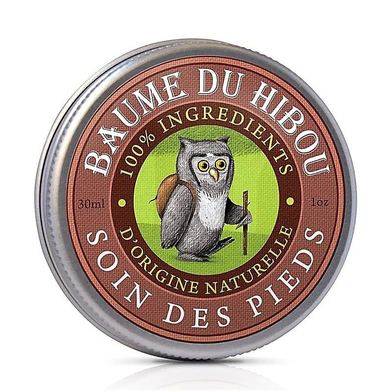 Baume du Hibou SOIN DES PIEDS - Menthe poivrée & tea-tree Baume du Hibou SOIN DES PIEDS - Menthe poivrée & tea-tree