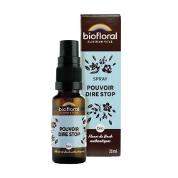 FLEURS DE BACH Pouvoir Dire Stop BIO - Spray - Biofloral
