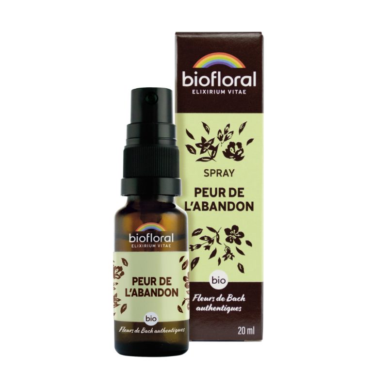 FLEURS DE BACH Peur de l'Abandon BIO - Spray - Biofloral FLEURS DE BACH Peur de l'Abandon BIO - Spray - Biofloral
