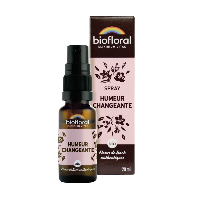 FLEURS DE BACH Humeur Changeante BIO - Spray - Biofloral FLEURS DE BACH Humeur Changeante BIO - Spray - Biofloral