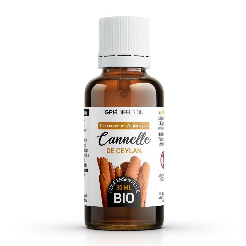 Huile essentielle CANNELLE DE CEYLAN BIO AB - 30ml