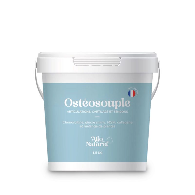 Ostéosouple - Articulations, cartilages et tendons - Pot de 1,5kg Ostéosouple - Articulations, cartilages et tendons - Pot de 1,5kg