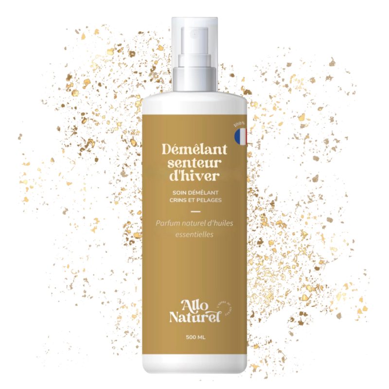 Démêlant naturel senteur hiver - Soin pour crins et pelage - Spray 500ml