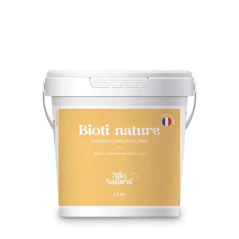 Bioti Nature - Fortifiant crins, peau, pieds du cheval - 1,5kg Bioti Nature - Fortifiant crins, peau, pieds du cheval - 1,5kg