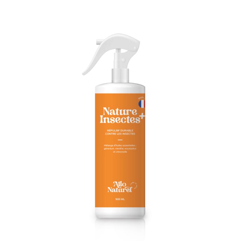Nature Insectes - Anti-mouches, anti-insectes naturel pour chevaux - 500ml