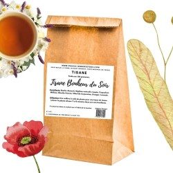Tisane "Bonheur du Soir" - Sachet de 100 grammes - Tisane apaisante et bonne nuit
