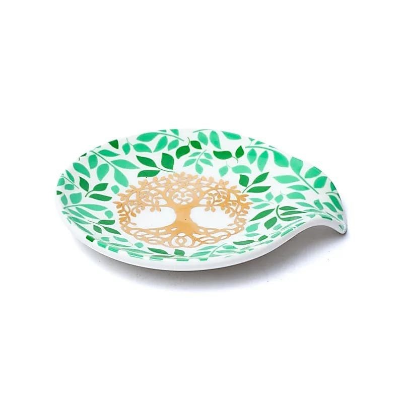Repose sachet de thé - Arbre de Vie - Lot de 2 Repose sachet de thé - Arbre de Vie - Lot de 2