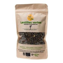 Graines à germer bio de Lentilles vertes – 150 g
