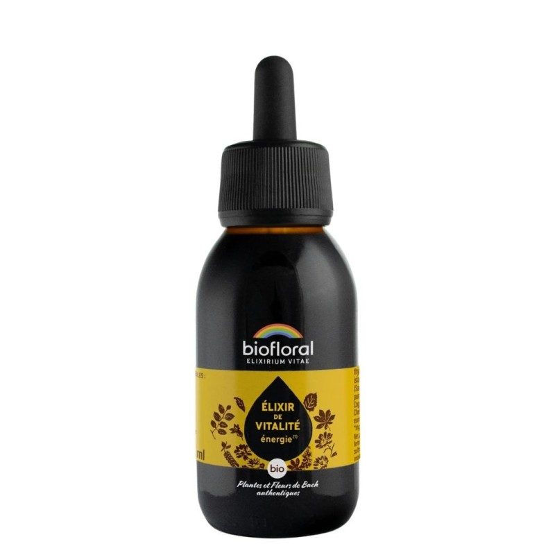 Elixir de Vitalité Bio - Biofloral - 100ml Elixir de Vitalité Bio - Biofloral - 100ml