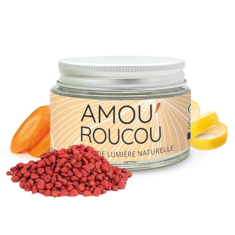 Crème visage effet bonne mine "Amou Roucou" bio - 50ml