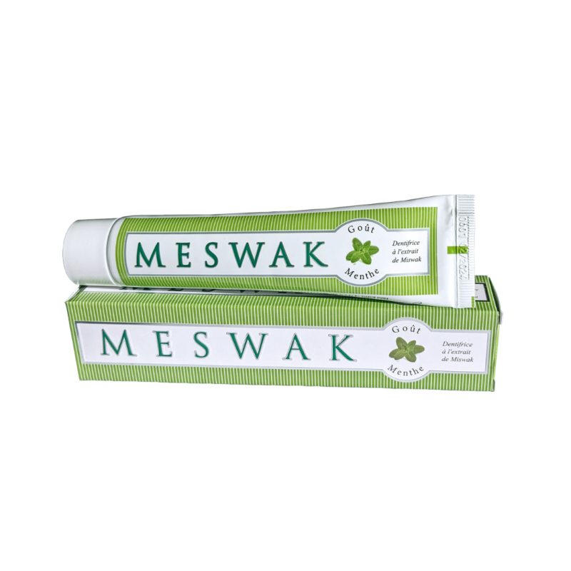Dentifrice MESWAK® goût Menthe - Dentifrice ayurvédique