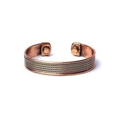 Bracelet magnétique en cuivre