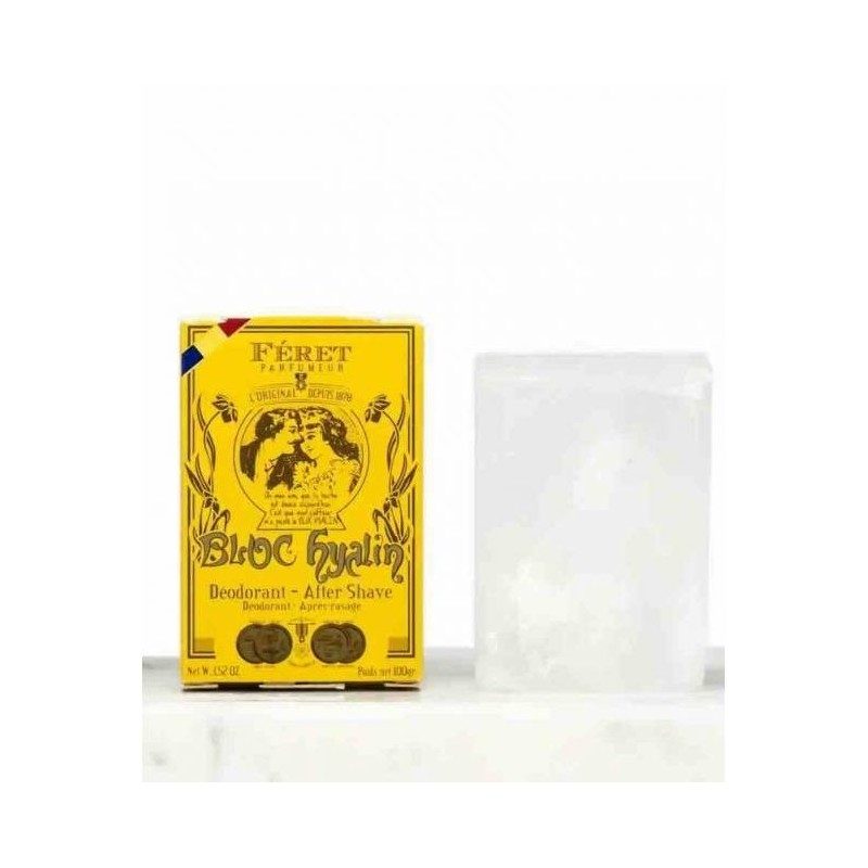 La véritable pierre d' ALUN poids - 100g - Féret Parfumeur La véritable pierre d' ALUN poids - 100g - Féret Parfumeur