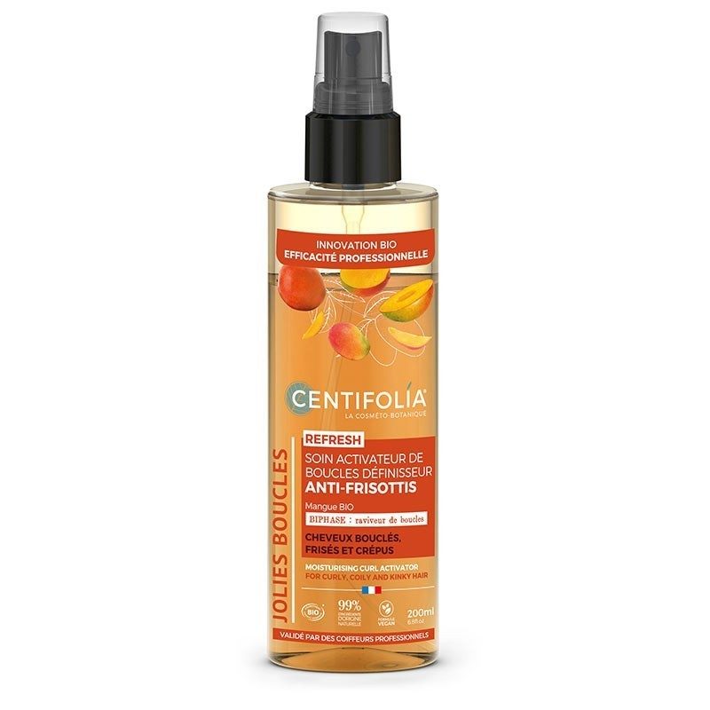 Soin activateur de boucles, anti-frisottis - Centifolia Soin activateur de boucles, anti-frisottis - Centifolia