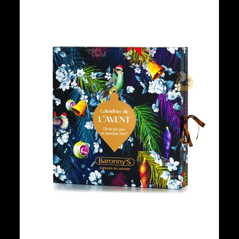 Calendrier de l'AVENT Noir & Or - un thé par jour en attendant Noël - Baronny'S Calendrier de l'AVENT Noir & Or - un thé par jour en attendant Noël - Baronny'S
