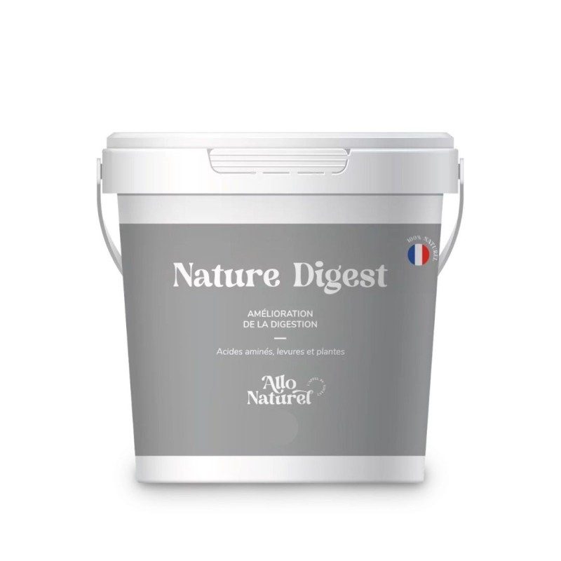 Nature Digest - Soin pour améliorer le transit du cheval - Seau de 1kg Nature Digest - Soin pour améliorer le transit du cheval - Seau de 1kg
