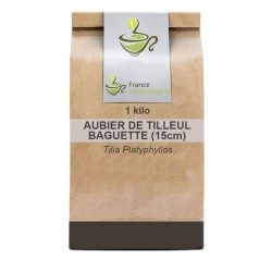 Aubier de Tilleul baguettes - Bag of 100 grams to drink in infusion - France Herboristerie