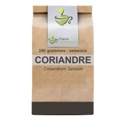 Tisane Coriandre semence ENTIERE 100 GRS - France Herboristerie