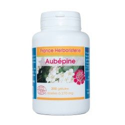 100 capsules of Aubépine - To promote relaxation - Dosed at 270mg, France Herboristerie