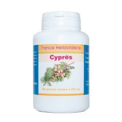 CYPRES GAMES 120 capsules with 250 MG dose. - France Herboristerie