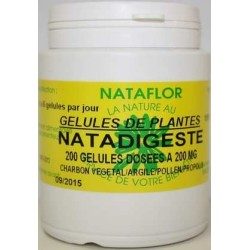 NATADIGESTE 100 Kapseln mit einer Dosierung von 400 mg. - France Herboristerie