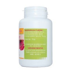 Immu-nat 120 hard capsules 250 mg pure powder - France Herboristerie