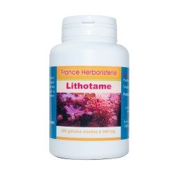 LITHOTAMUS GELS 120 Kapseln mit einer Dosierung von 500 mg. - France Herboristerie