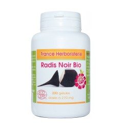 RADIO BLACK GELULES root 120 capsules 300 mg- France Herboristerie