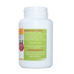 Minci-nat thinner 120 hard capsules 270 mg pure powder. - France Herboristerie