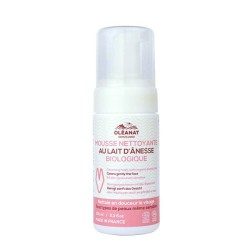 Schiuma detergente per latte d'asino biologico - 100ml
