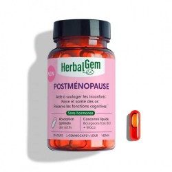 Perimenopause - 30 GEMMOCAPS - Saldo hormonal, flashes calientes, oscilaciones de humor - Herbalgem