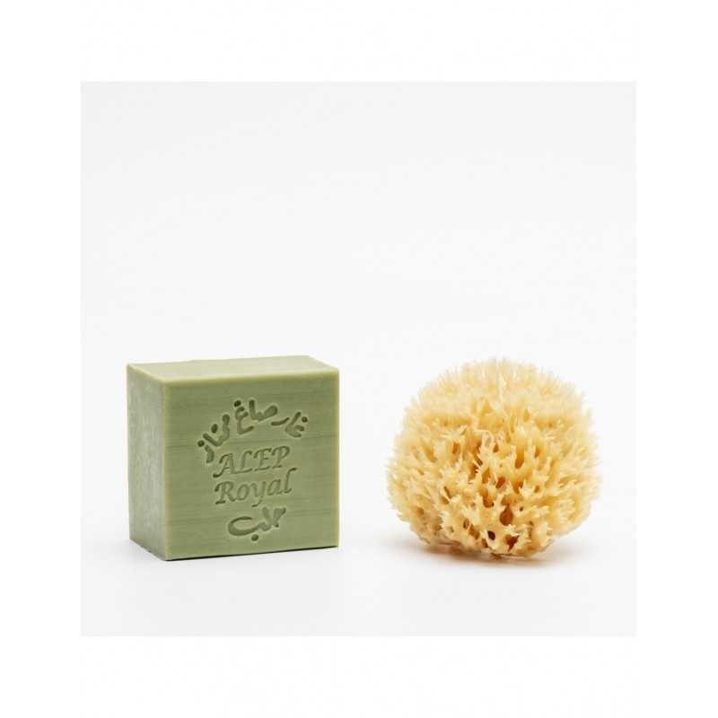 Aleppo soap and sponge kit - Gift box Aleppo soap and sponge kit - Gift box