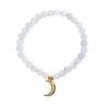 Elastic bracelet Moonstone - Moon Breloc