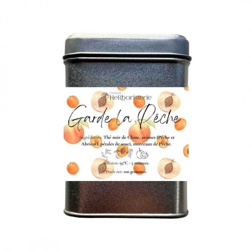 Garde la Pêche - Thé noir - Boîte en métal 100 grammes