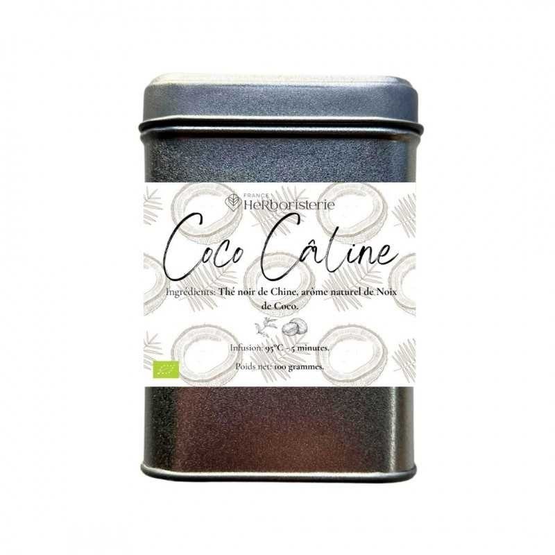 Coco Câline - Black tea - Metal box 100 grams Coco Câline - Black tea - Metal box 100 grams
