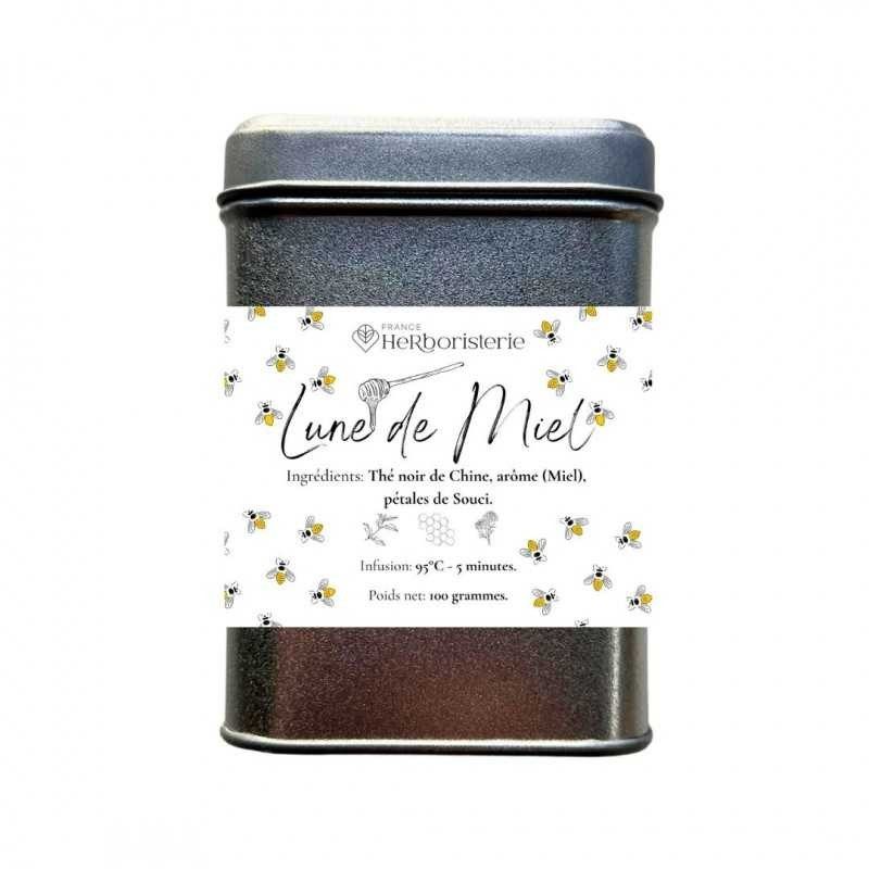 Lune de Miel - Thé noir - Boîte en métal 100 grammes