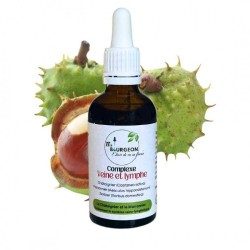 Complejo Veine & Lymph - Chestnut, Maronnier, Sorbier - Gemmoterapia 50 ml botella