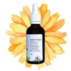 Alcoolature de Calendula - Calendula officinalis - Flacon de 50ml