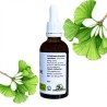 Ginkgo alcoholature - Ginkgo biloba - 50ml bottle