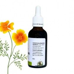 Escoltzia alcohol - Escholtzia californica - 50ml bottle