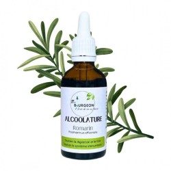 Alcohólico Rosemary - Rosmarinus officinalis - 50 ml botella